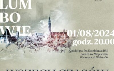 Zapraszamy na plenerowe widowisko muzyczne upamiętniające 80. rocznicę wybuchu Powstania Warszawskiego – „Kolumbowie wszech czasów” – 01.08.2024 godz. 20.00
