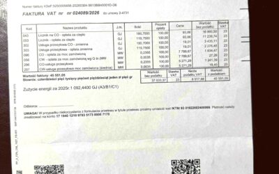 Informacja dla Parafian – Veolia rachunek za ogrzewanie – za 28 dni !!!